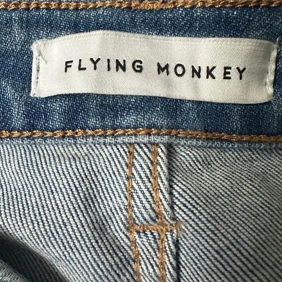 Flying Monkey Blue Cargo Jeans size 31 - Picture 4 of 7